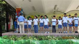 建安國小100學年度下學期模範生頒獎